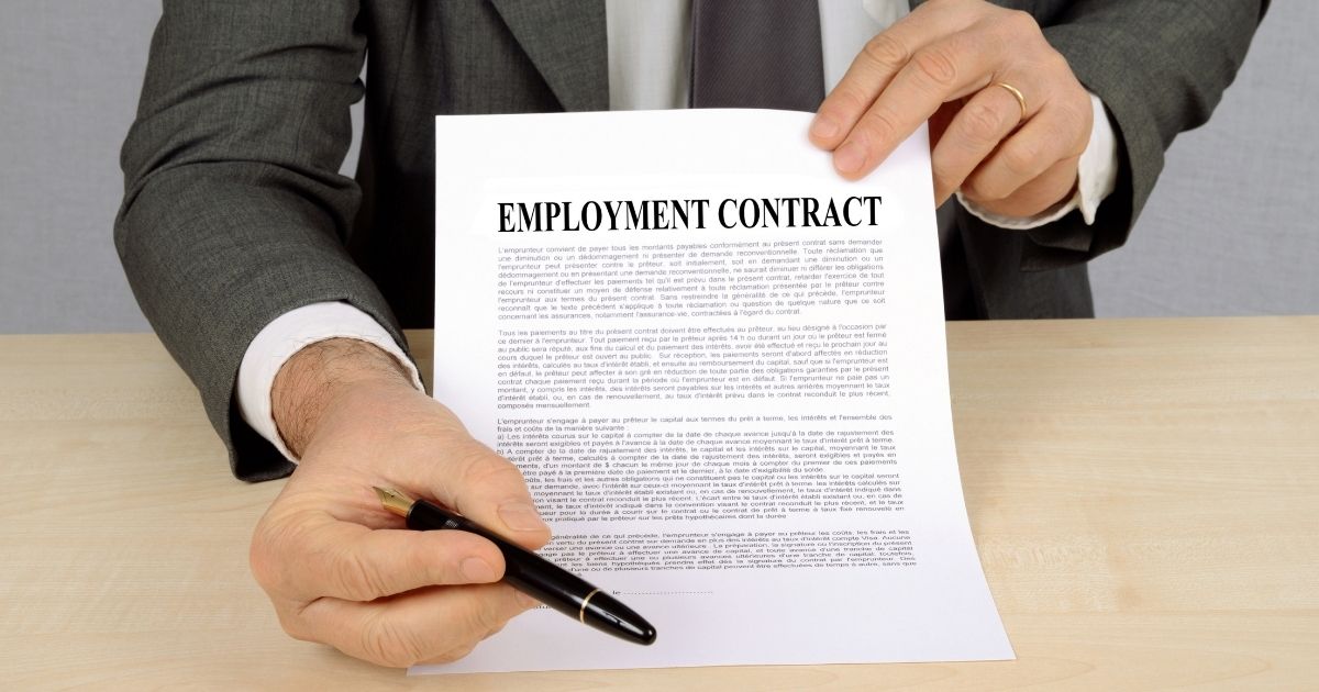 employment contract info